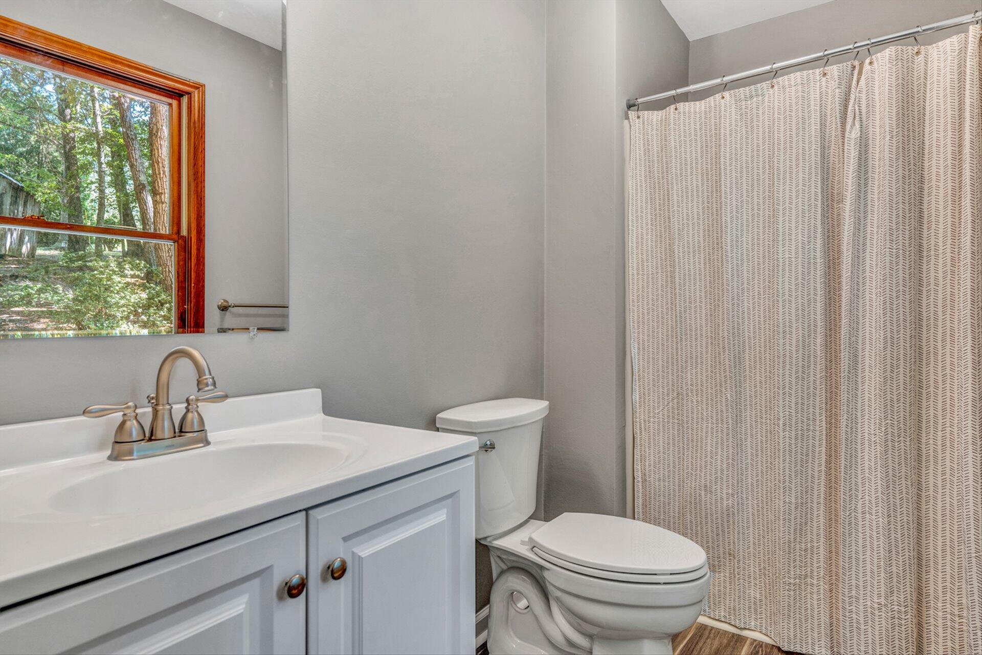 854 Harmony Road Boones Mill, VA 24065 - Photo 5 of 16 a bathroom with a sink a toilet and a mirror