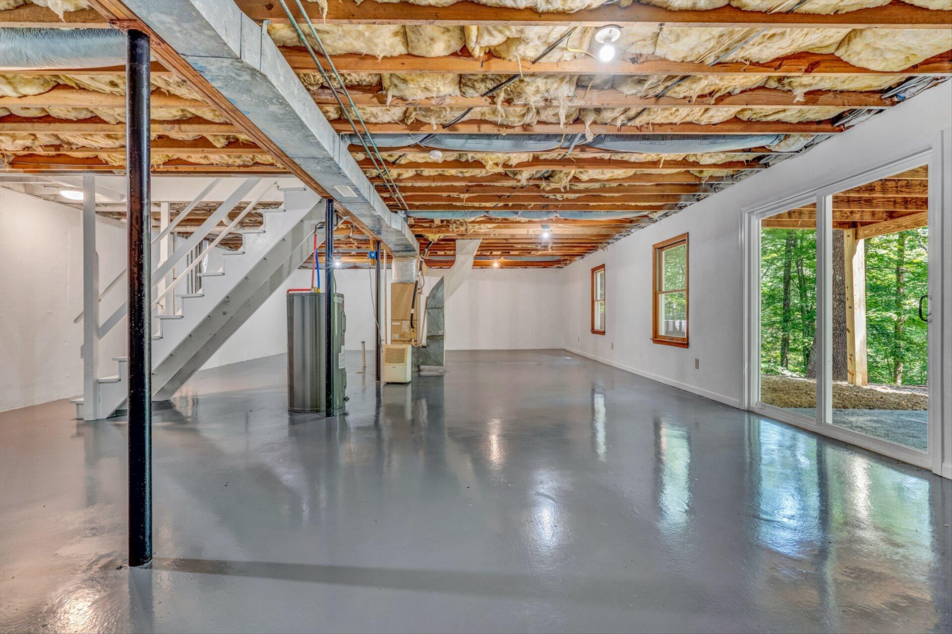 854 Harmony Road Boones Mill, VA 24065 - Photo 6 of 16 a view of entryway and hall with wooden floor