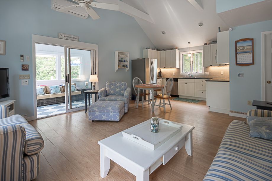 33 Codman Spring Road Edgartown, MA 02539 - Photo 7 of 24 a living room with furniture and wooden floor