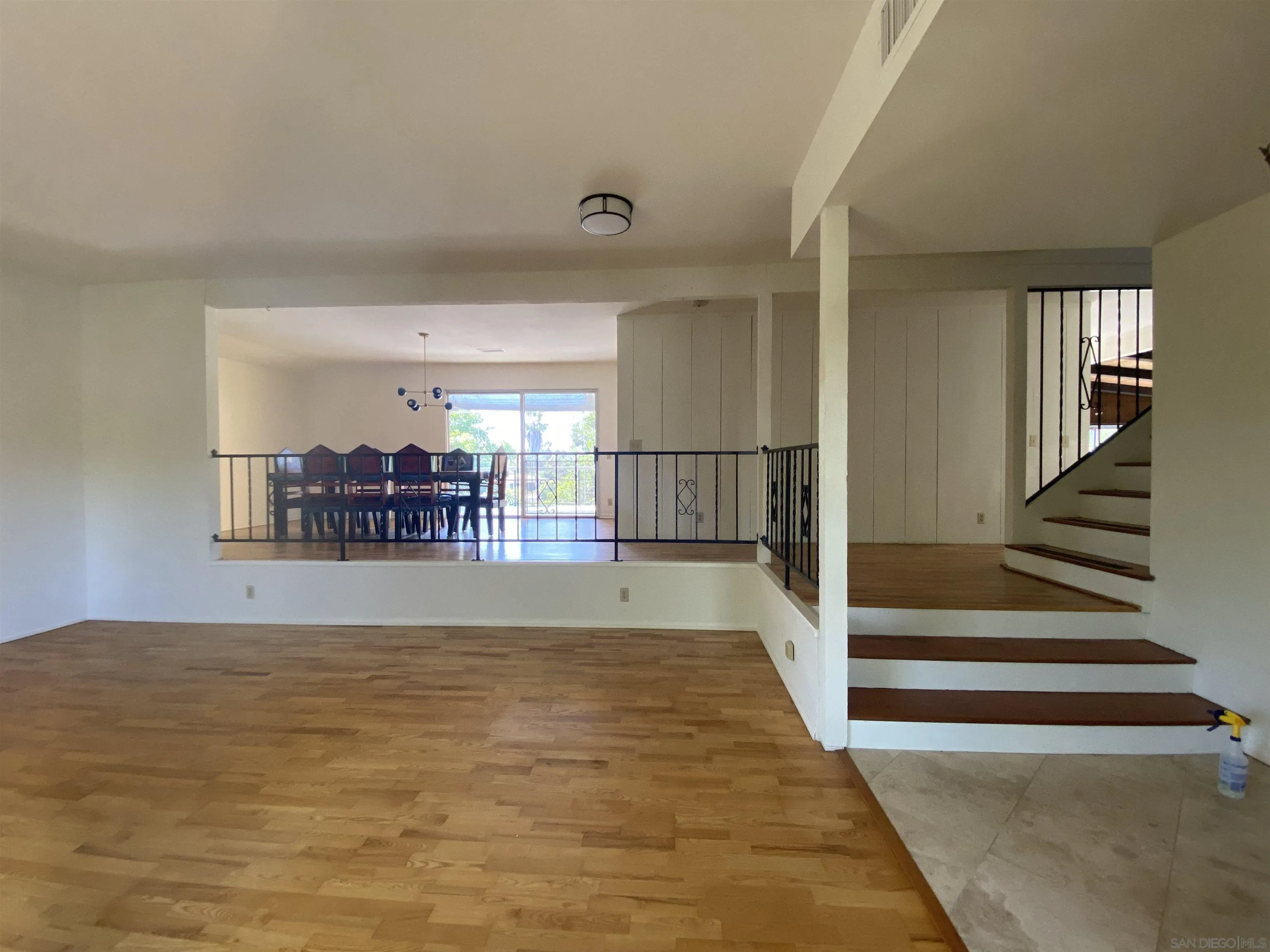 1780 Rabbit Hill Fallbrook, CA 92028 - Photo 15 of 60 a view of dining room and hall with wooden floor