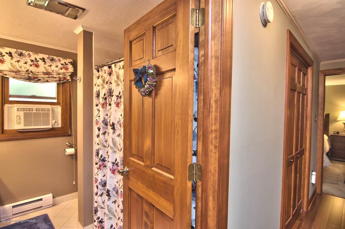 245 Crescent Lake Road Scotrun, PA 18355 - Photo 40 of 62 Main Floor Full Bath Solid Wood Doors