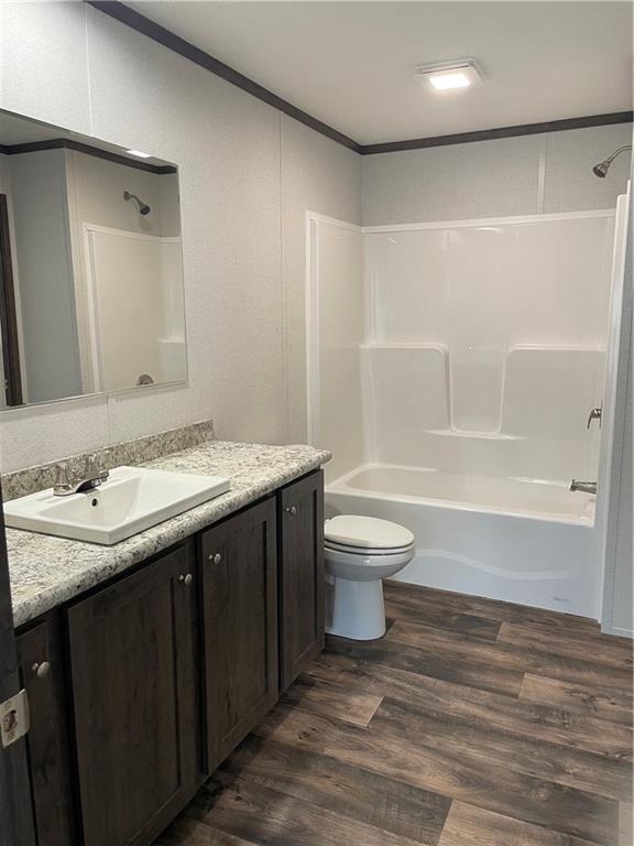 1352 Hilltop Drive Bulger, PA 15019 - Photo 13 of 15 a bathroom with a granite countertop sink toilet and shower