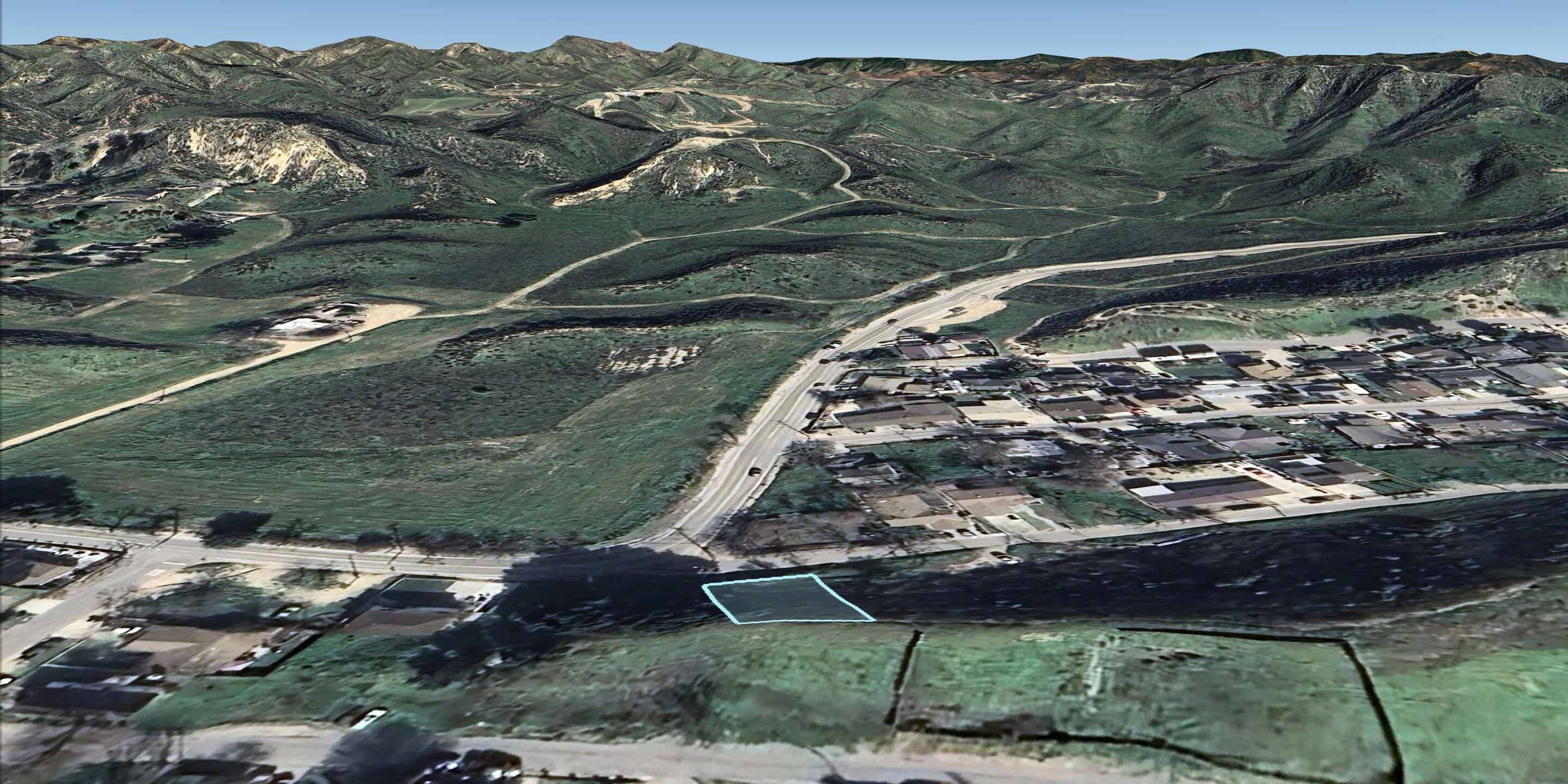 Hunstock Street Val Verde, CA 91384 - Photo 8 of 12 a view of a backyard