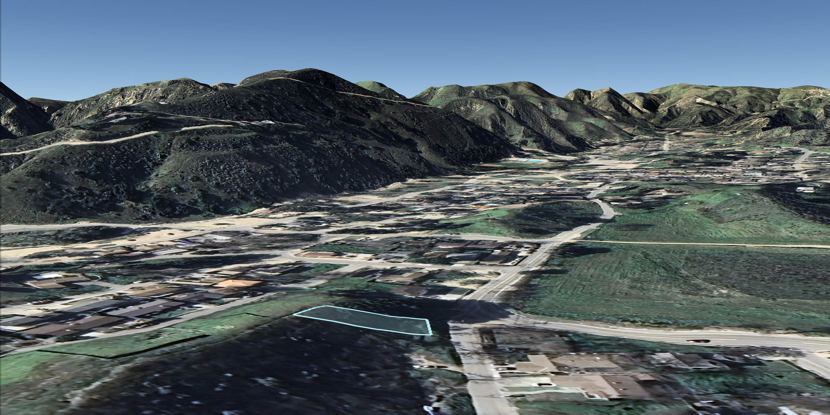 Hunstock Street Val Verde, CA 91384 - Photo 9 of 12 a view of a backyard of a house