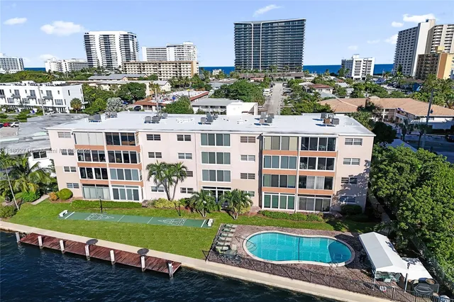 a view of building with garden