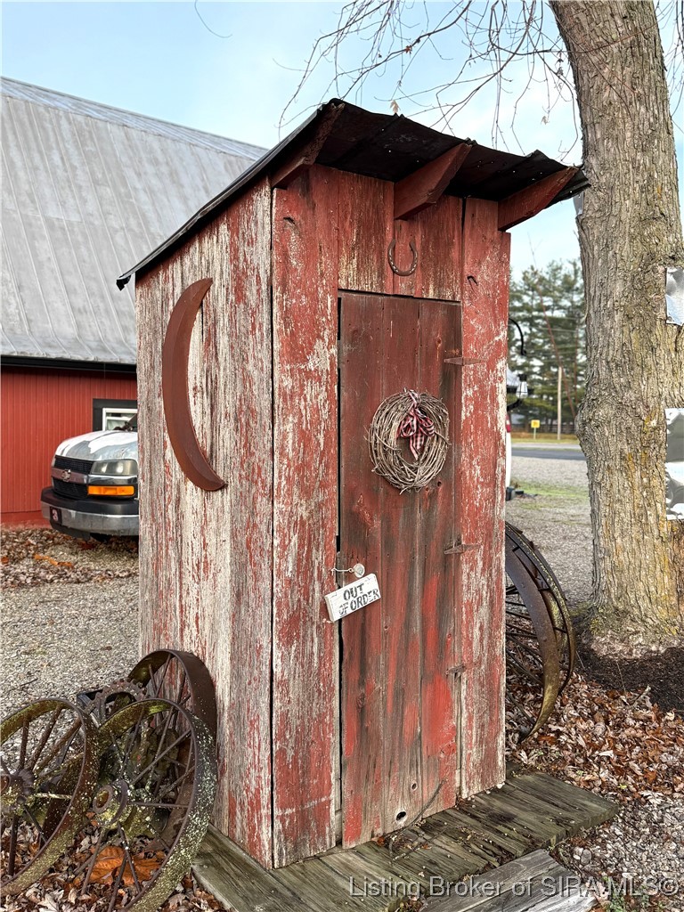 1817 South Carmel Road Hanover, IN 47243 - Photo 20 of 43 Outhouse