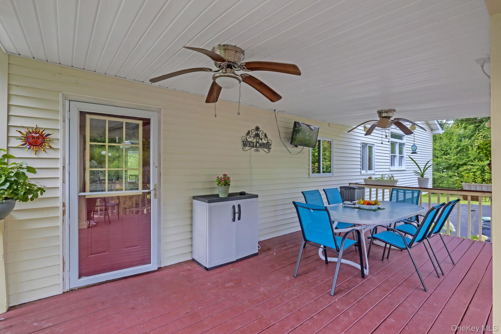 190 Ridge Road Highland Mills, NY 10930 - Photo 14 of 49 Door only steps away from the kitchen to the deck