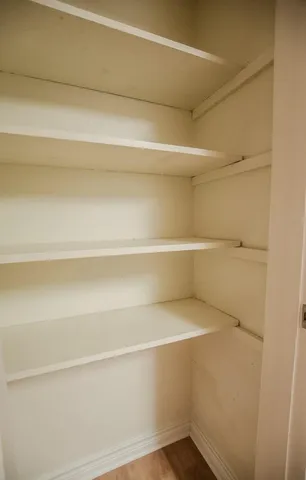 a view of a closet