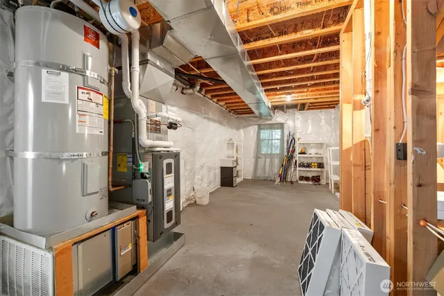 a view of a storage in a room