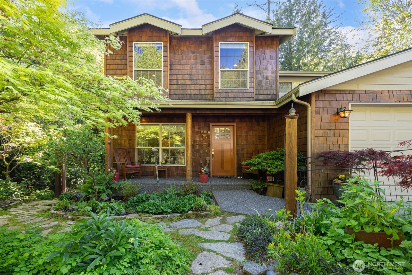 337 Sudden Valley Drive Bellingham, WA 98229 - Photo 5 of 40 a front view of a house with garden