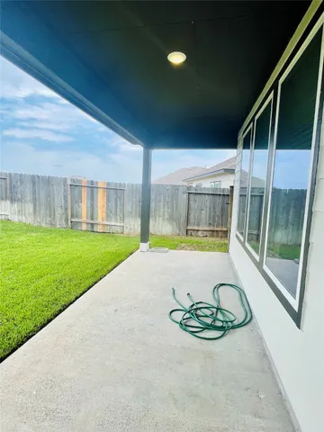 a view of swimming pool with garden