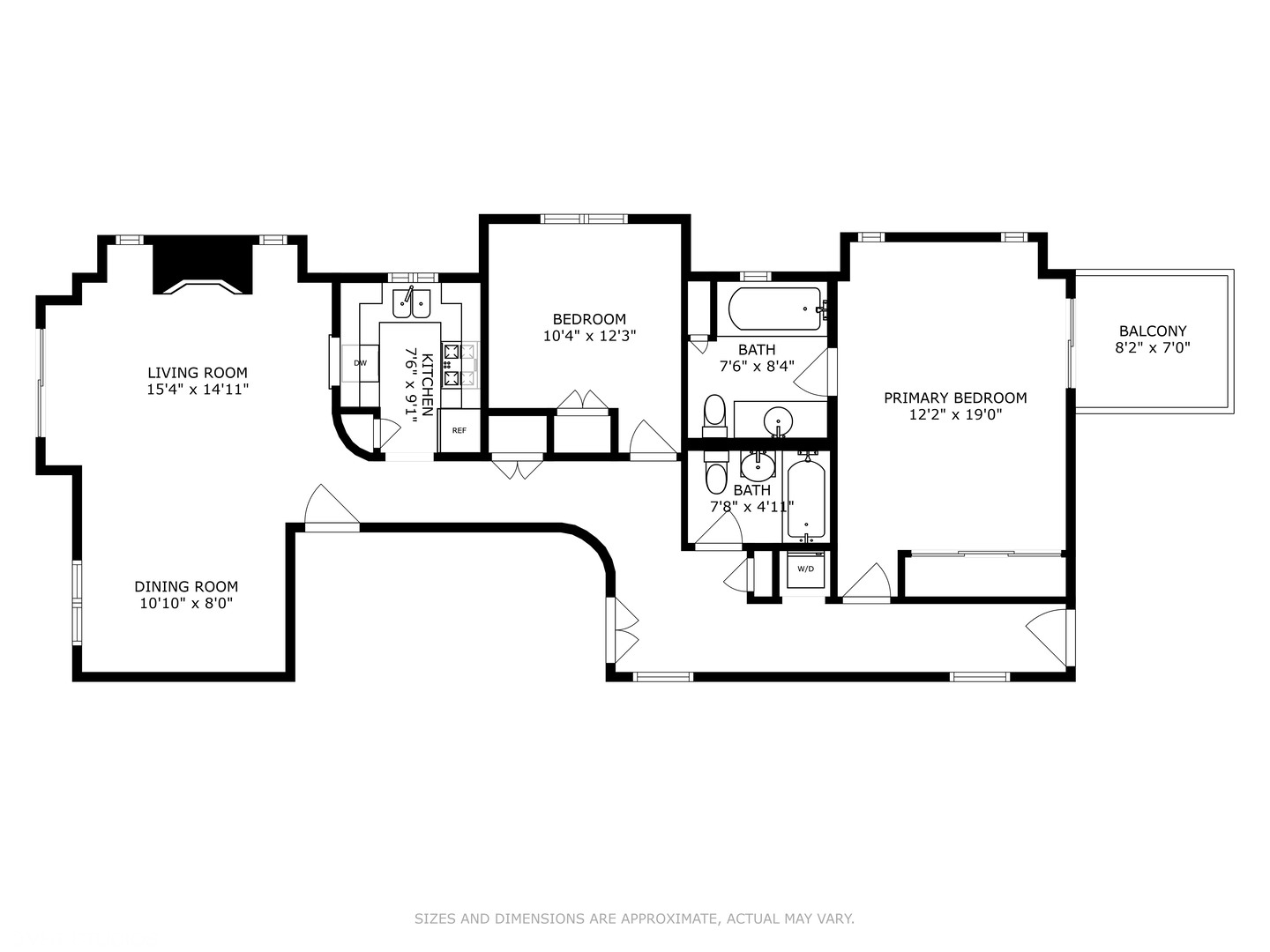 1401 West Fillmore Street, Unit 2 Chicago, IL 60607 - Photo 26 of 26 a picture of a floor plan
