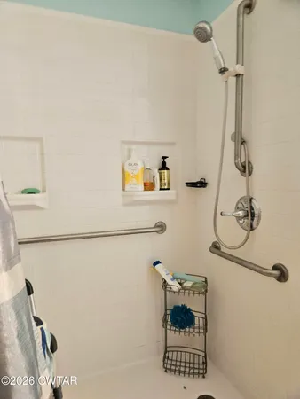 a close view of sink