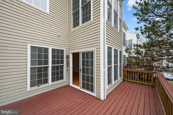 a view of a house with a deck
