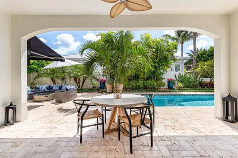 a view of outdoor space patio and swimming pool