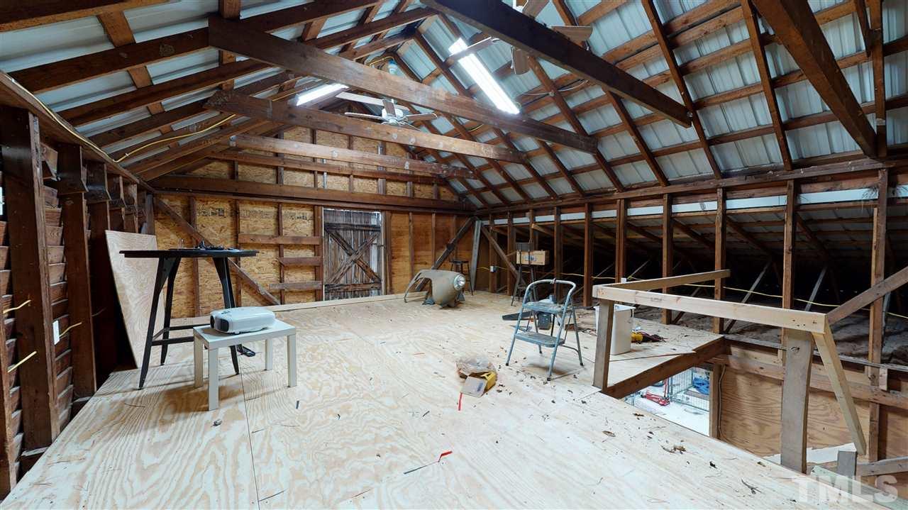 4007 Redwood Road Durham, NC 27704 - Photo 30 of 30 Second level of the barn. Lots of storage.
