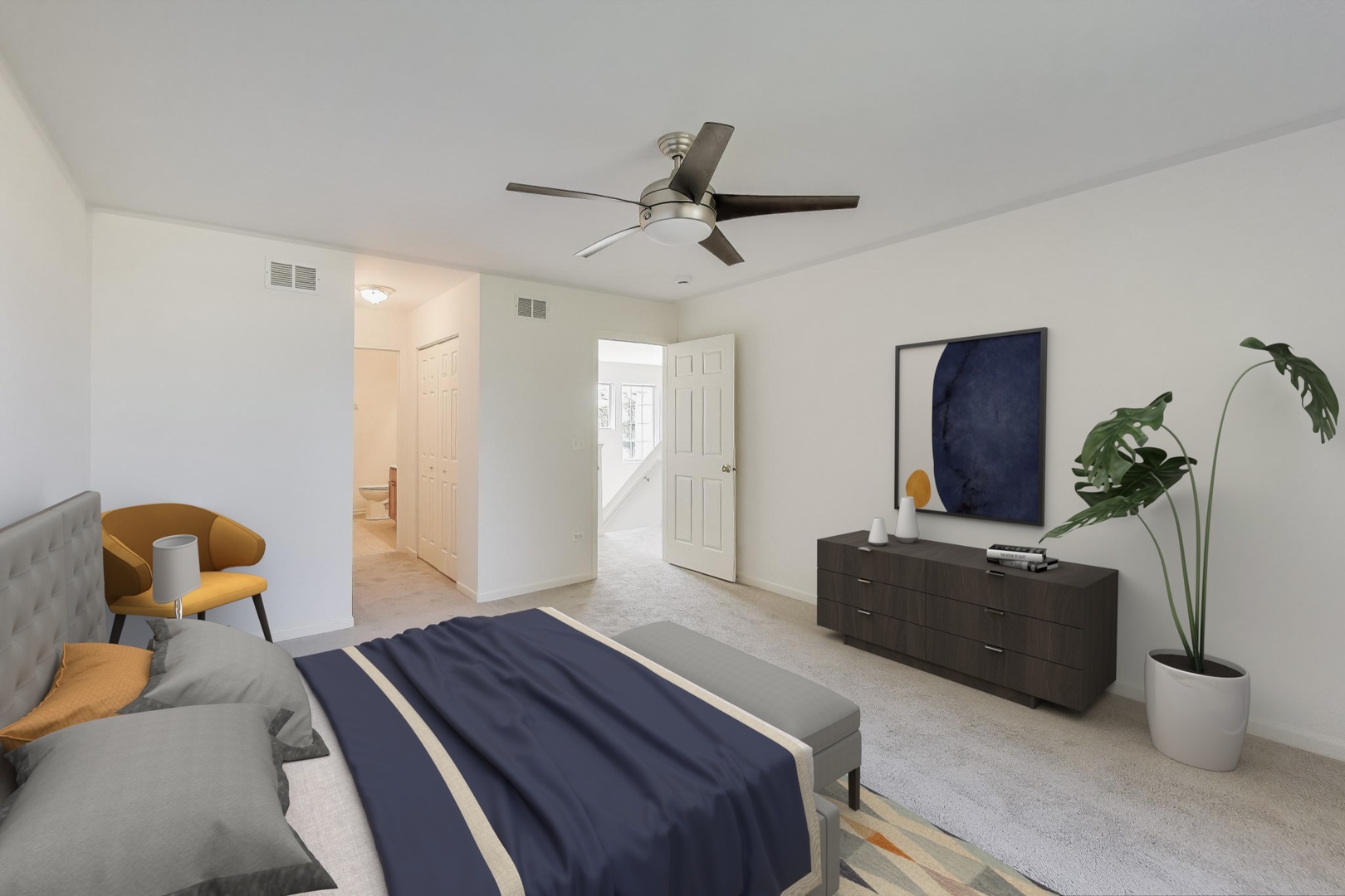 1677 South Candlestick Way Waukegan, IL 60048 - Photo 15 of 30 a bedroom with a bed and furniture