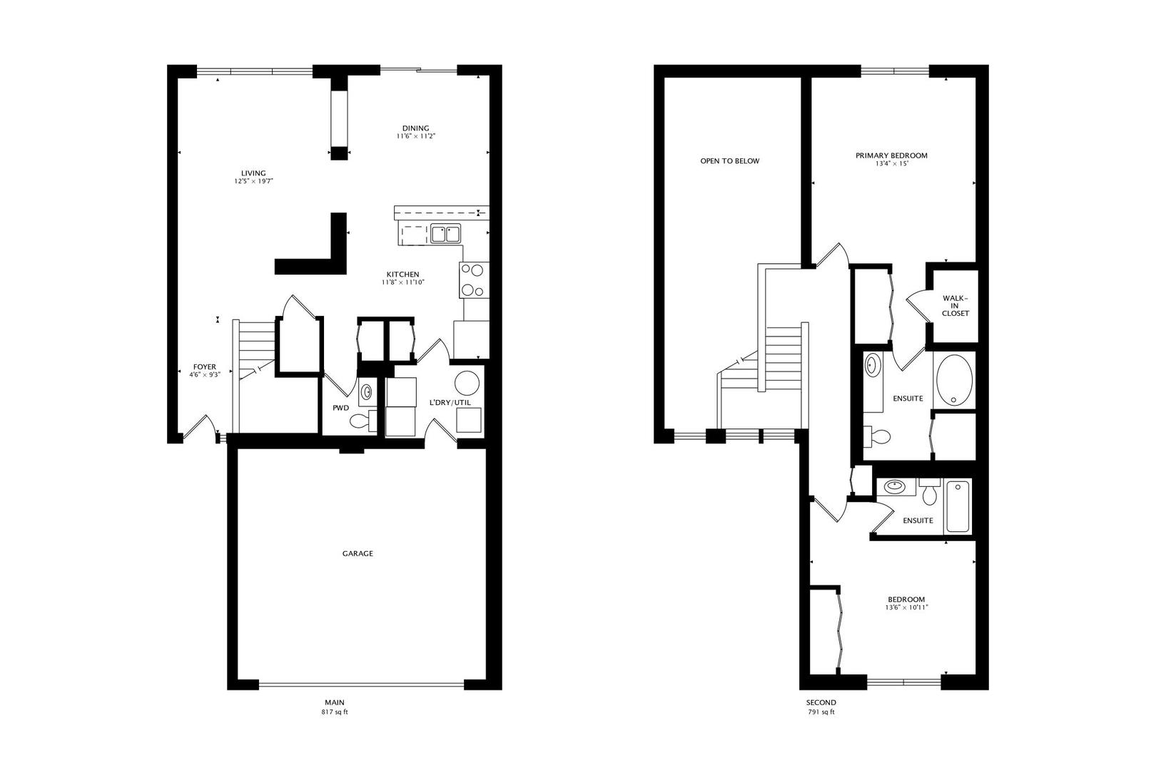 1677 South Candlestick Way Waukegan, IL 60048 - Photo 30 of 30 a picture of a floor plan