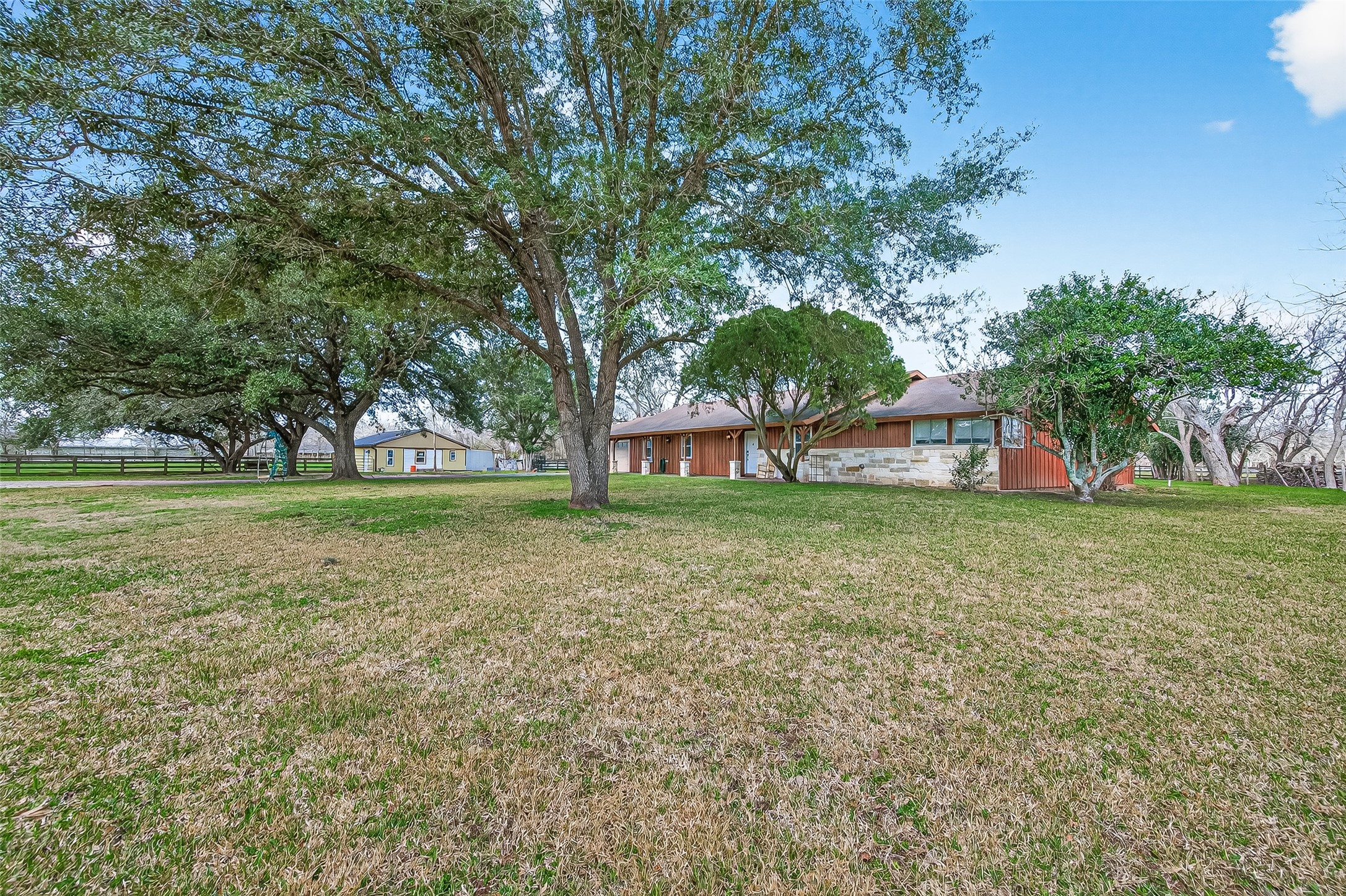 403 Wrangler Road Simonton, TX 77485 - Photo 6 of 33 a view of a volley ball court