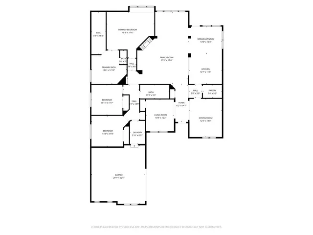a picture of floor plan