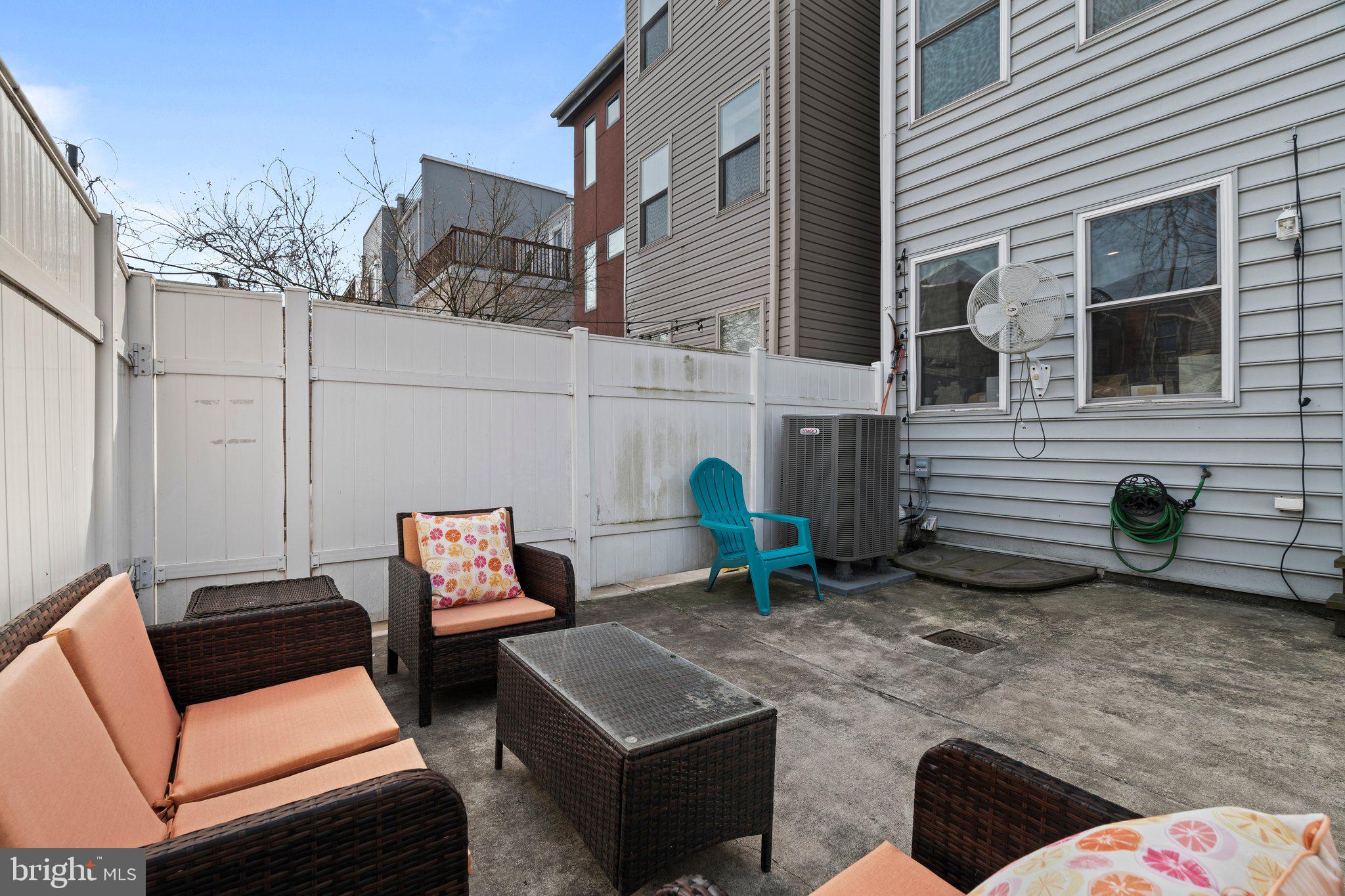 2115 Carpenter Street, Unit 1 Philadelphia, PA 19146 - Photo 16 of 24 a view of a backyard with sitting area
