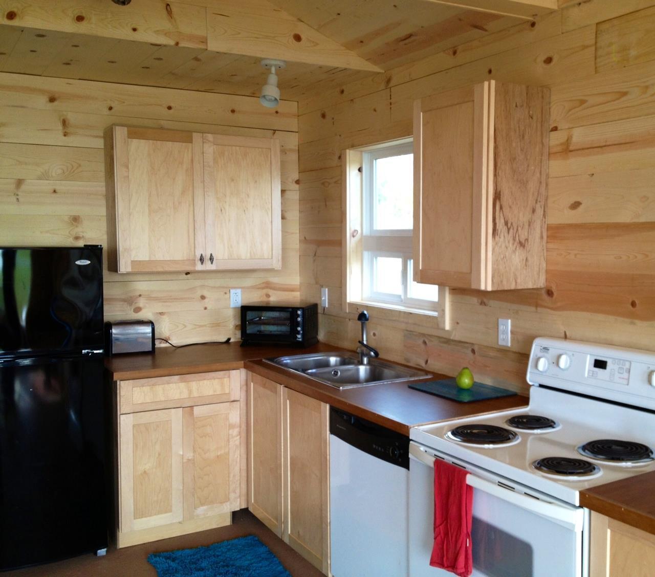 4825 Old State Road Tillamook, OR 97141 - Photo 5 of 16 Cabin#1 Kitchen