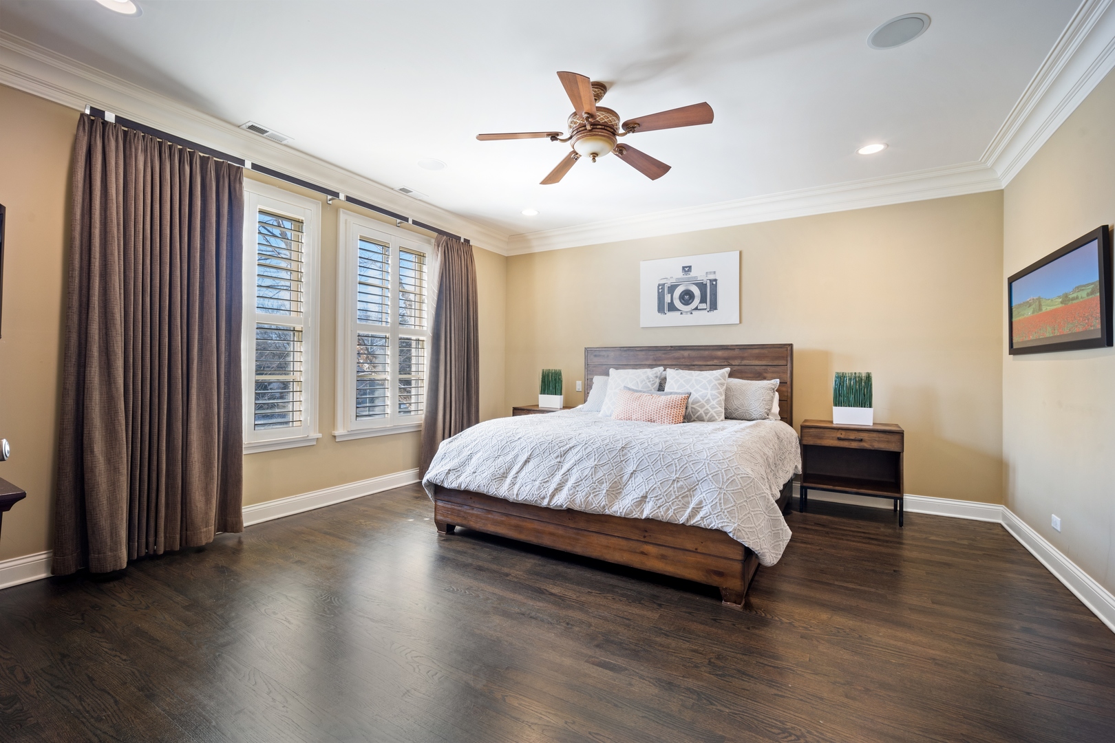 500 Deerfield Road Deerfield, IL 60015 - Photo 10 of 27 a spacious bedroom with a bed and a large window