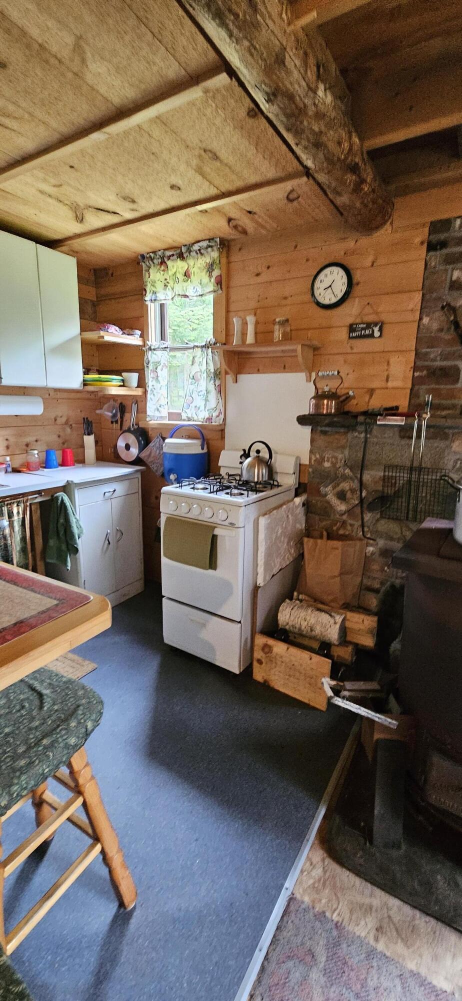 1112 East B Hill Road Upton, ME 04261 - Photo 11 of 39 Kitchen with gas range