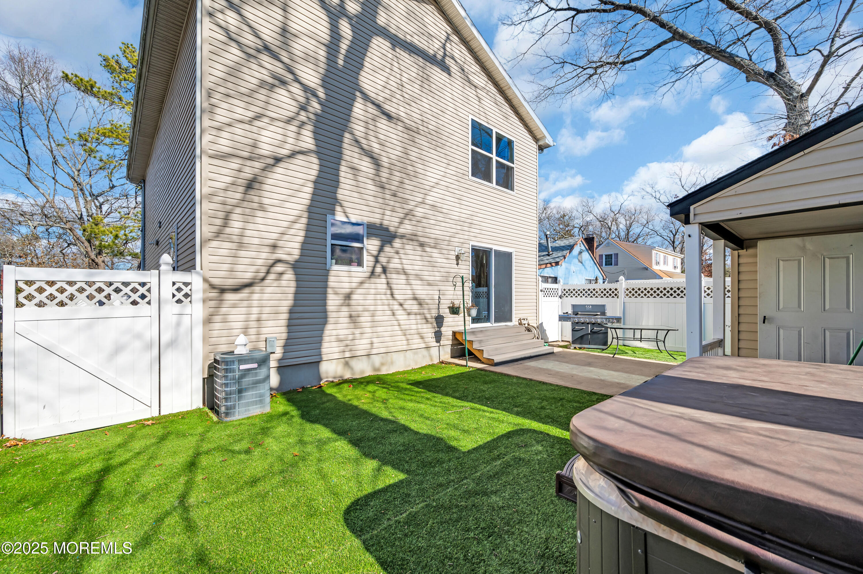 22 Liverpool Road Brick, NJ 08723 - Photo 26 of 36 a view of a backyard with sitting area