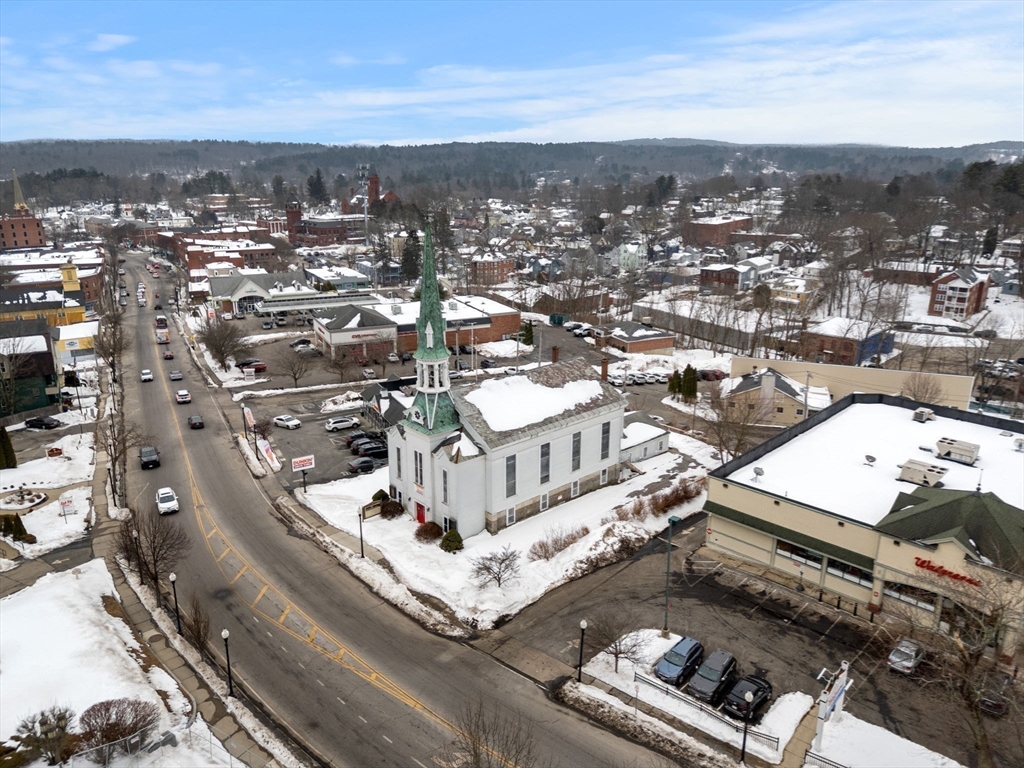 437 Main Street Southbridge, MA 01550 - Photo 27 of 31 an aerial view of a city