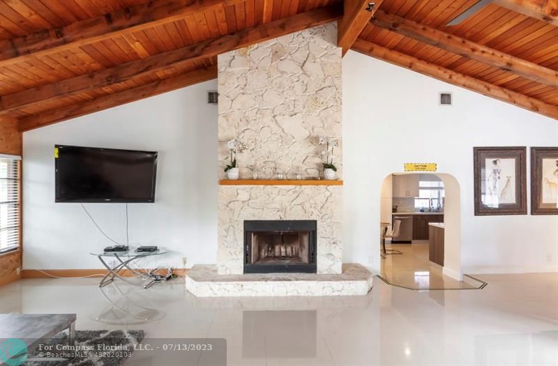 11450 Southwest 17th Street Davie, FL 33325 - Photo 9 of 56 a living room with furniture and a flat screen tv