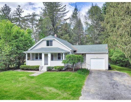 210 Palmer Road Monson, MA 01057 - Photo 1 of 26 a front view of house with yard and green space