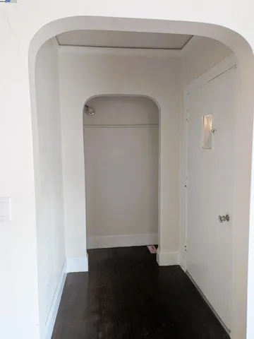 a view of front door