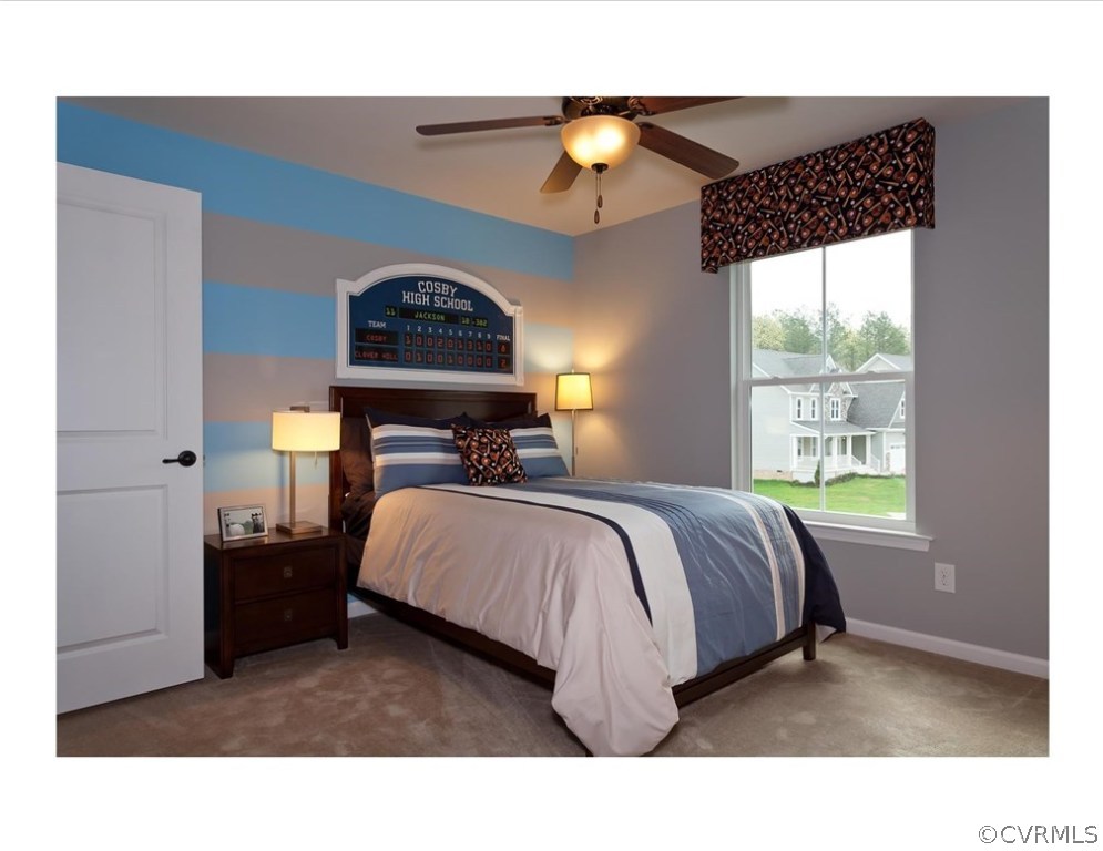 1342 Braisden Road Midlothian, VA 23114 - Photo 14 of 19 a bedroom with a bed and a window