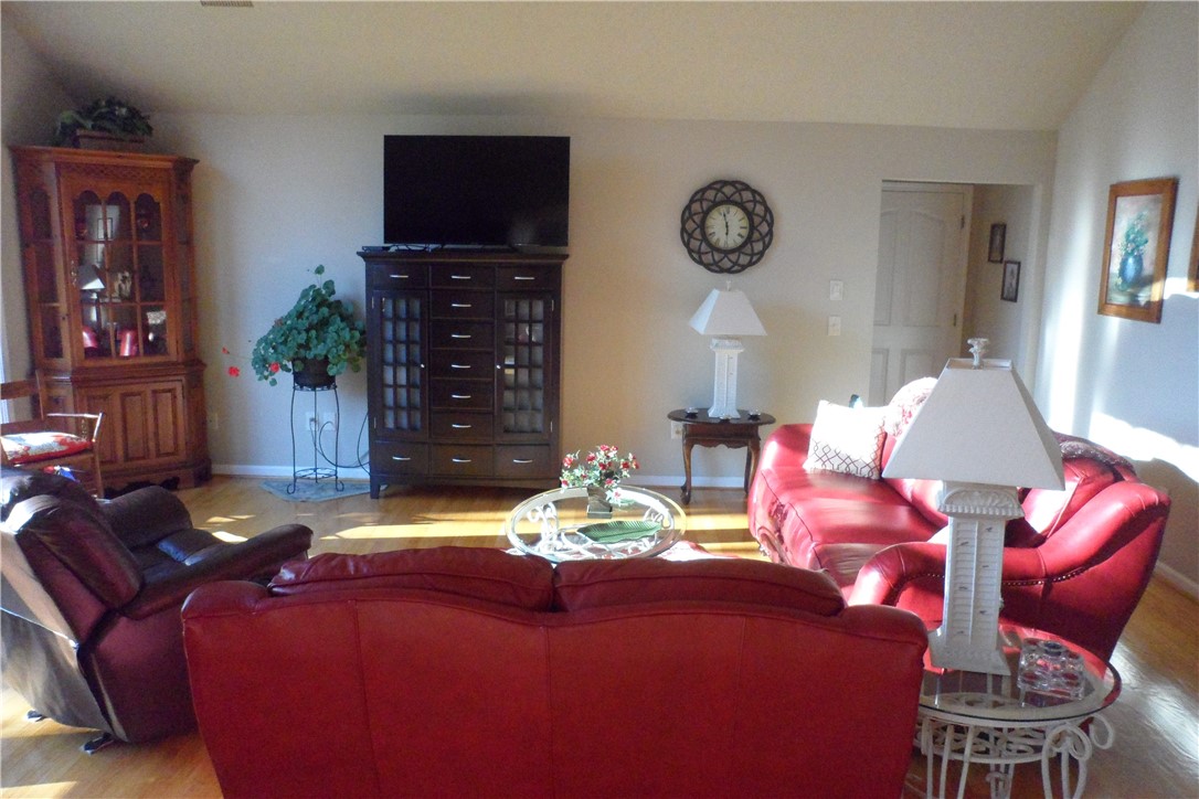 435 Cane Creek Landing Road, Unit SENECA Seneca, SC 29672 - Photo 15 of 43 Beautiful large living room with hardwood floors a