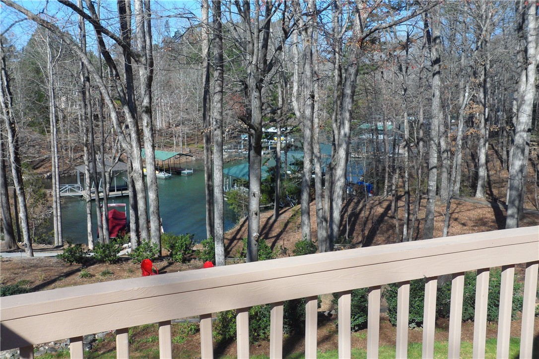 435 Cane Creek Landing Road, Unit SENECA Seneca, SC 29672 - Photo 39 of 43 View of private cove and boat dock from the upper