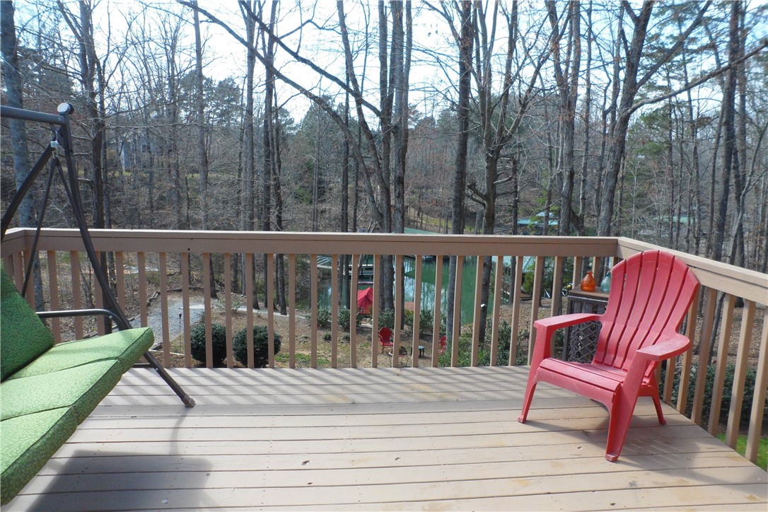 435 Cane Creek Landing Road, Unit SENECA Seneca, SC 29672 - Photo 40 of 43 Upper deck off kitchen.