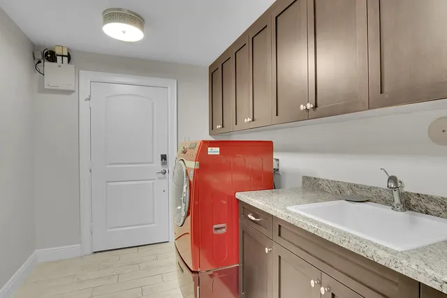 a view of an empty storage area