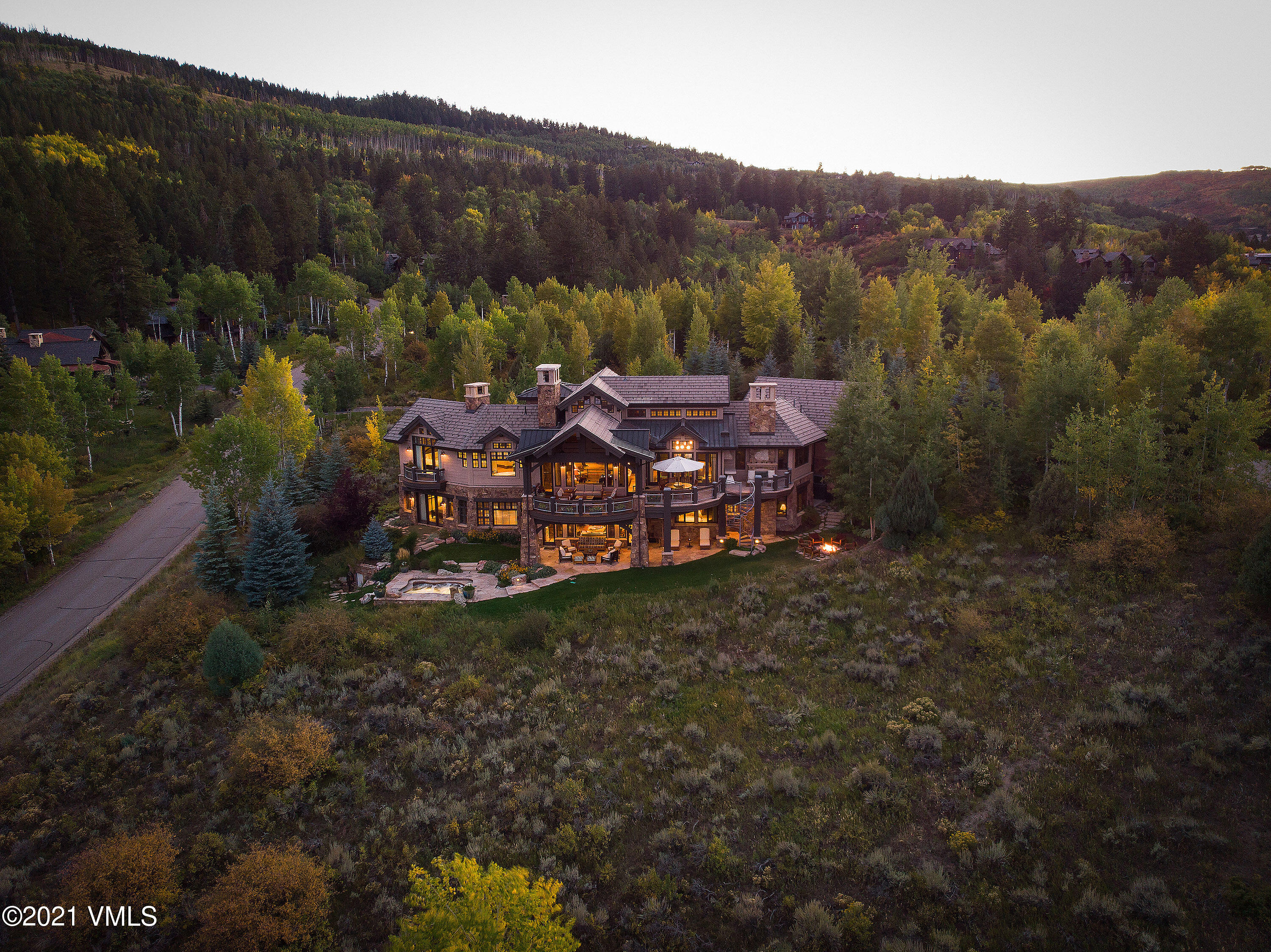 555 Red Draw Edwards, CO 81632 - Photo 19 of 24 a view of a house with a yard