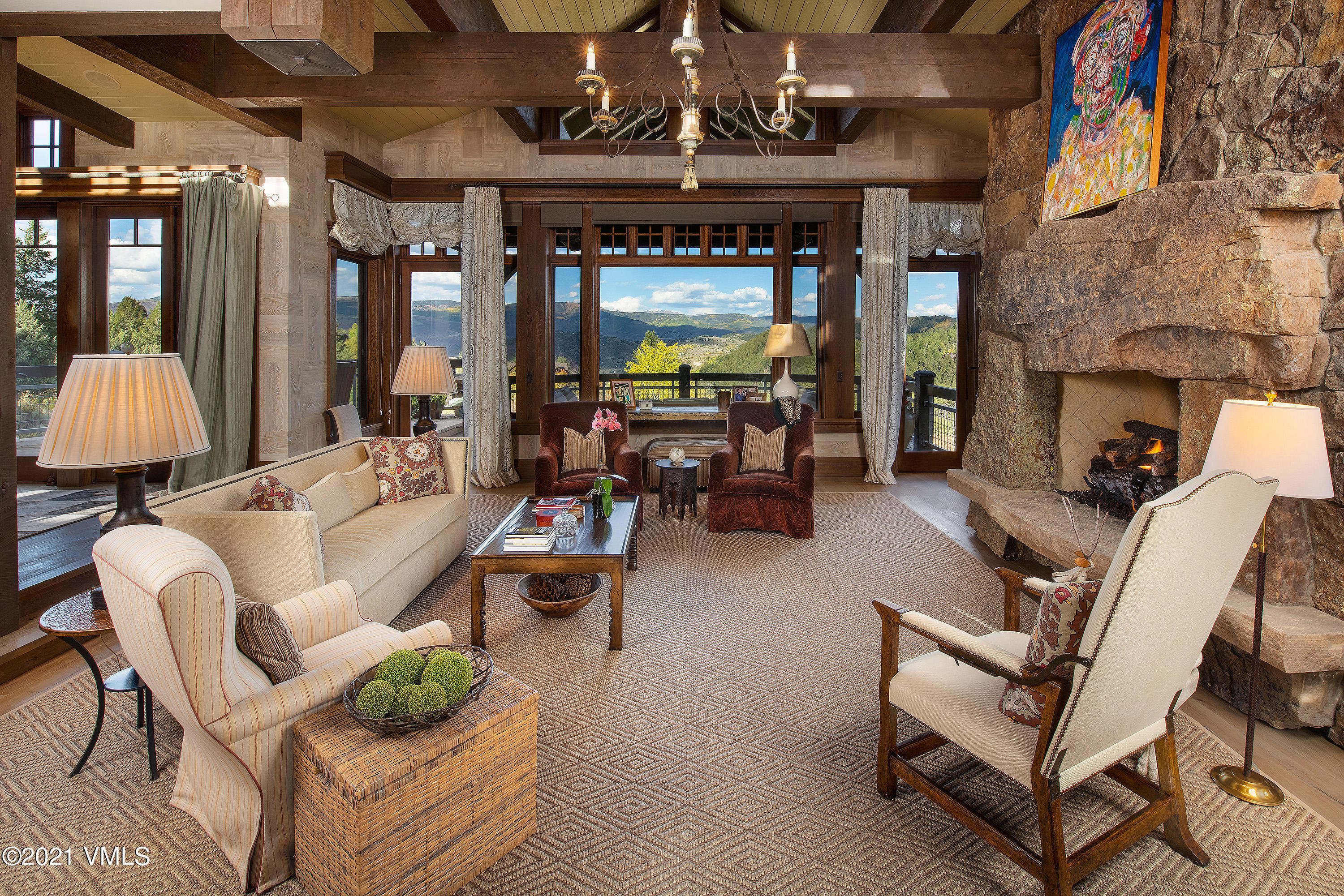 555 Red Draw Edwards, CO 81632 - Photo 7 of 24 a living room with furniture and a fireplace