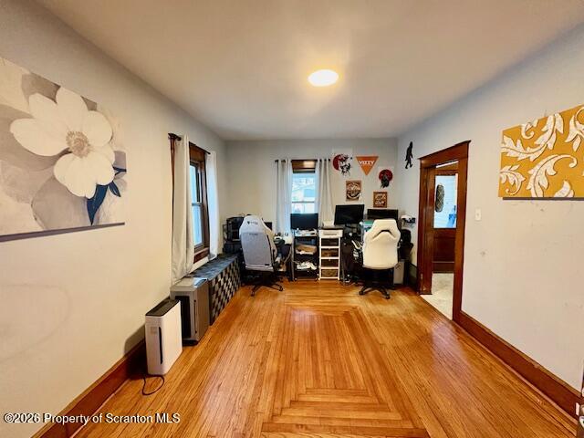 1200 Watson Street Scranton, PA 18504 - Photo 17 of 49 a bed room with a bed and a chair