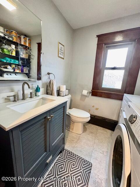 1200 Watson Street Scranton, PA 18504 - Photo 25 of 49 a bathroom with a double vanity sink mirror and toilet
