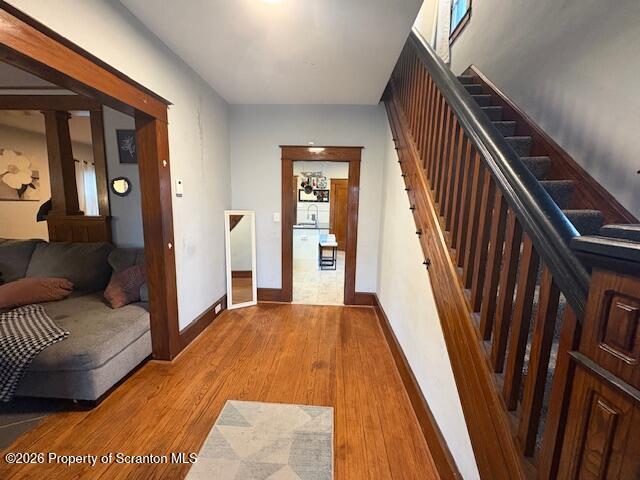 1200 Watson Street Scranton, PA 18504 - Photo 10 of 49 a view of a livingroom from a hallway
