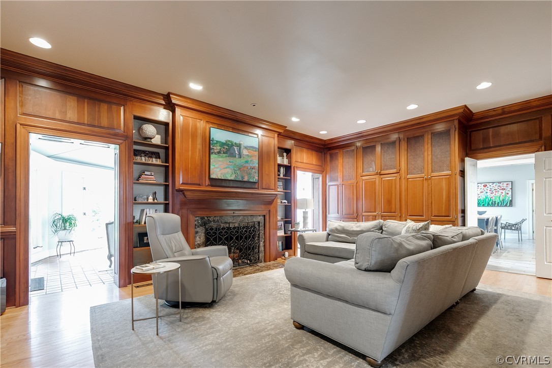 4208 Sulgrave Road Richmond, VA 23221 - Photo 11 of 50 Family Room with extensive cabinetry