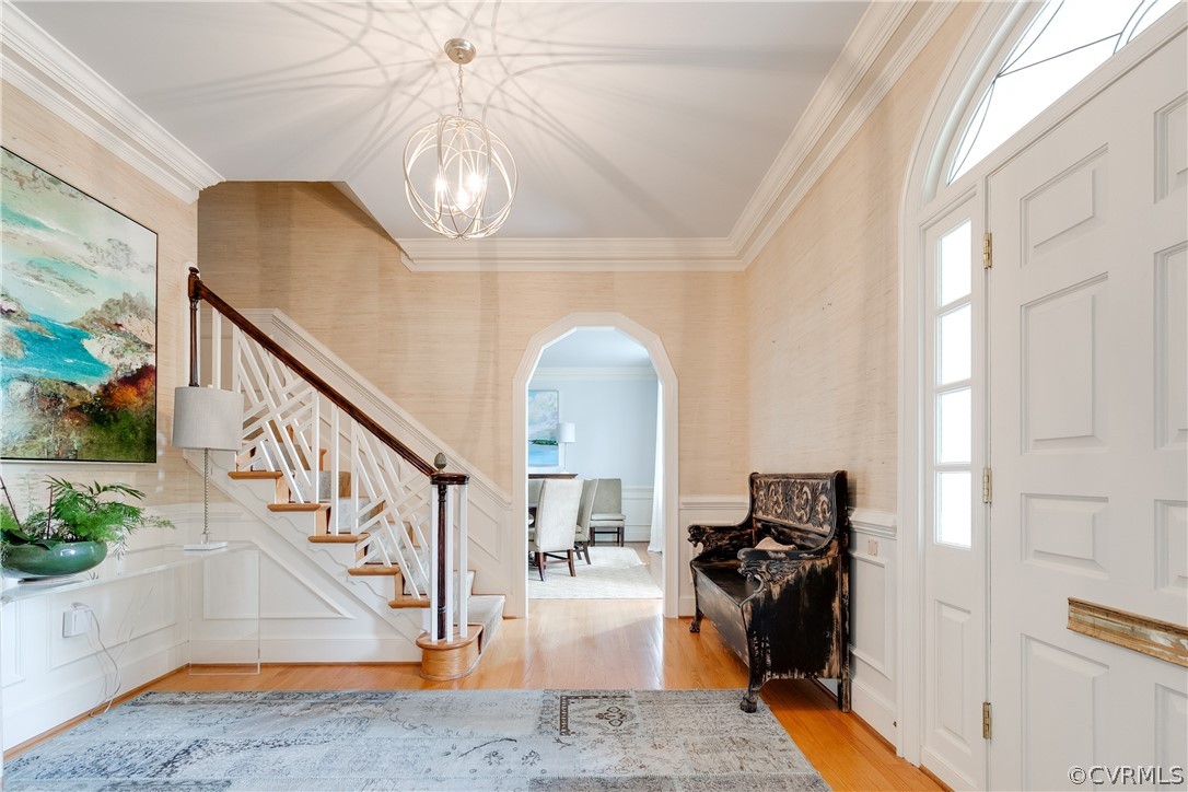 4208 Sulgrave Road Richmond, VA 23221 - Photo 6 of 50 Turned staircase with Chippendale railings