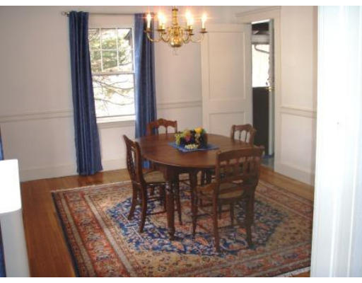 45 Elmwood Road Wellesley, MA 02481 - Photo 4 of 6 a dining room with furniture and window