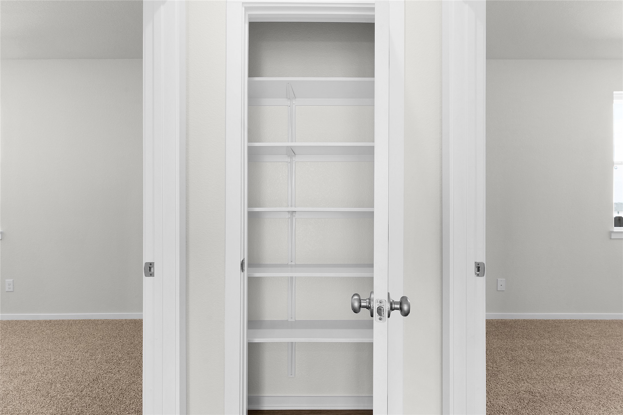 205 Blue Vervain Trail Georgetown, TX 78633 - Photo 15 of 27 a view of walk in closet with empty racks