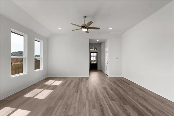 walk in closet with window