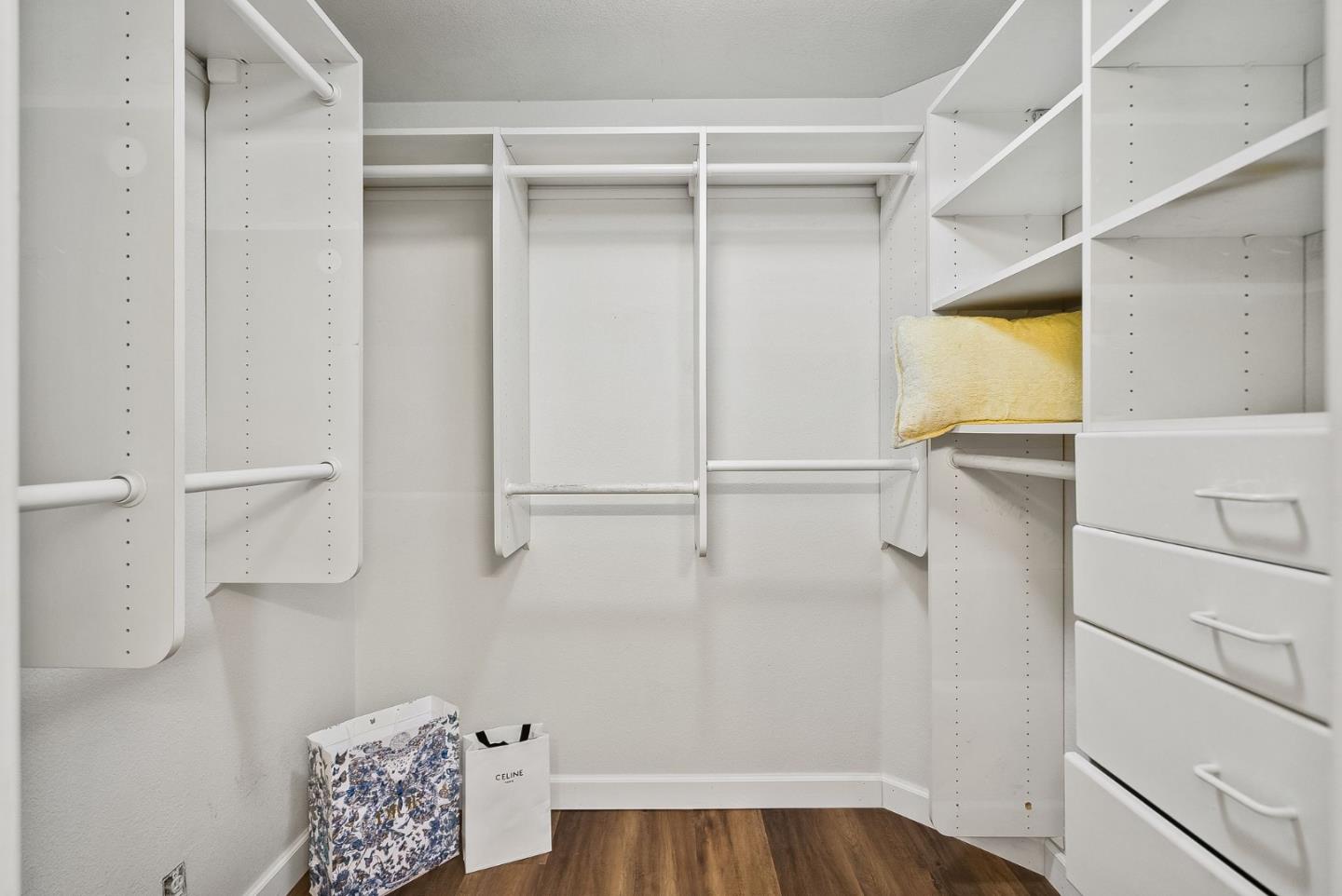 300 Troon Way Half Moon Bay, CA 94019 - Photo 24 of 50 a view of walk in closet with empty racks