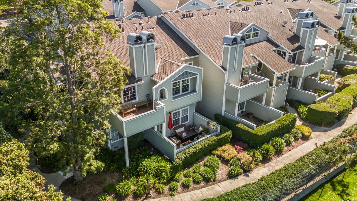 300 Troon Way Half Moon Bay, CA 94019 - Photo 40 of 50 an aerial view of a house with a garden and plants